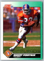 1991 Score Robert Perryman #21T
