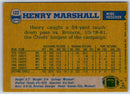 1990 Topps Henry Marshall