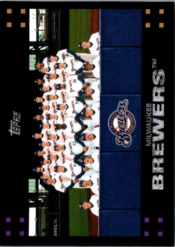 2007 Topps Milwaukee Brewers #454