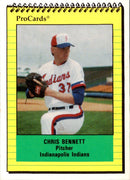 1991 ProCards Chris Bennett