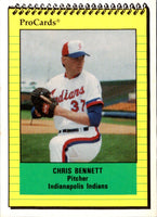 1991 ProCards Chris Bennett #454