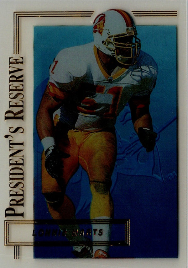 1996 Collector's Edge President's Reserve Lonnie Marts #389