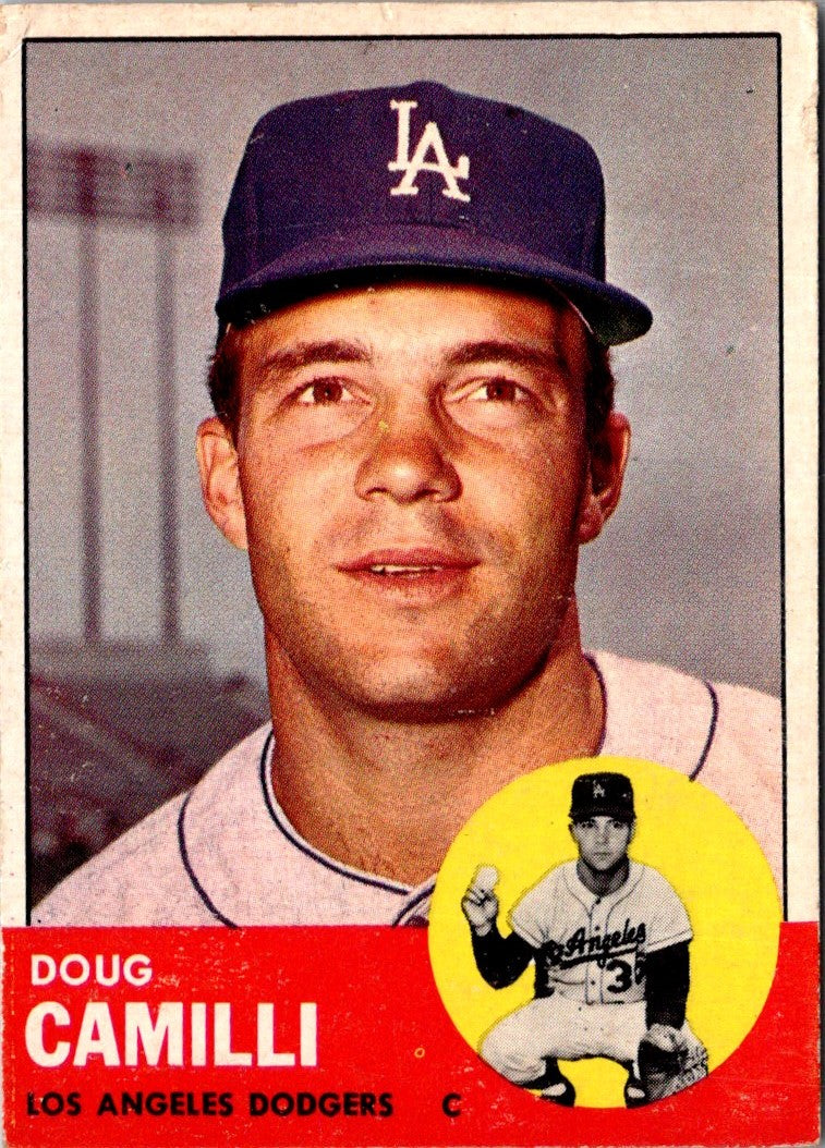 1963 Topps Doug Camilli