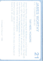 1989 Collegiate Collection North Carolina's Finest James Worthy #21