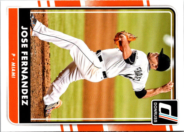 2016 Donruss Jose Fernandez #156