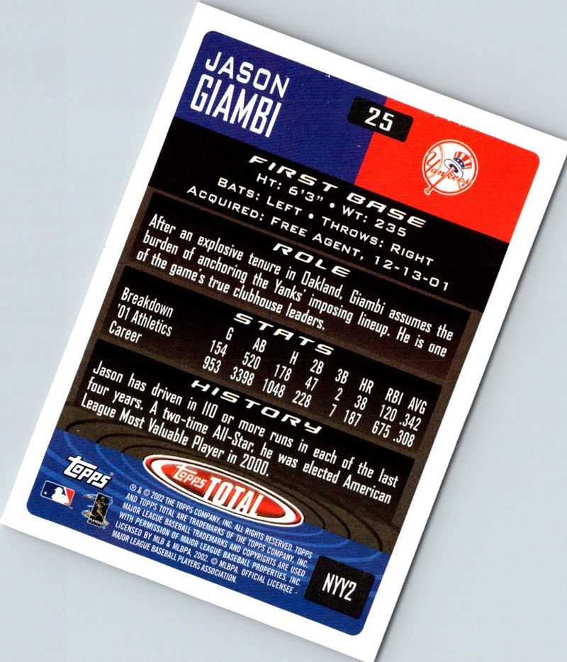 2001 Pacific Gold Crown Die Cuts Jason Giambi