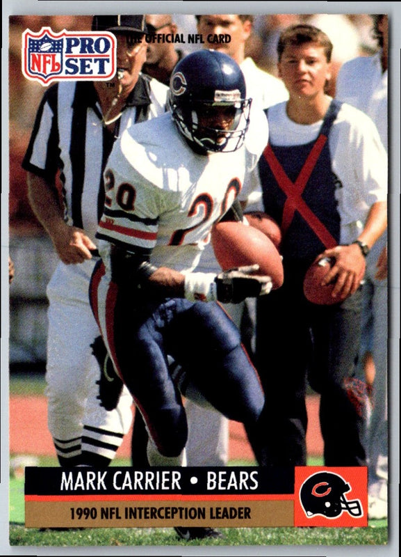 1991 Pro Set Mark Carrier #18