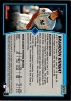 2001 Bowman Draft Picks & Prospects Brandon Knight #BDP57 Rookie