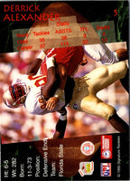 1995 Signature Rookies Auto-Phonex Derrick Alexander #5 /19000
