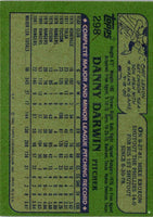 1982 Topps Danny Darwin #298