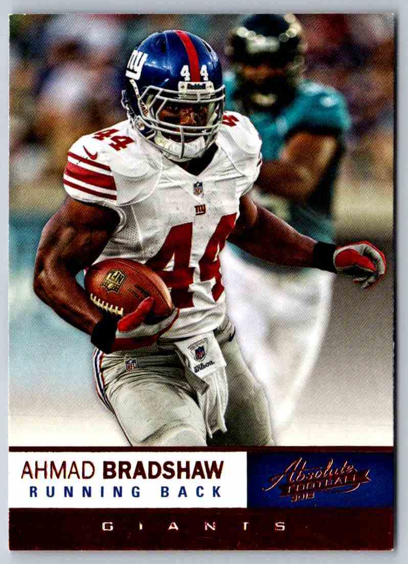 2012 Absolute Ahmad Bradshaw