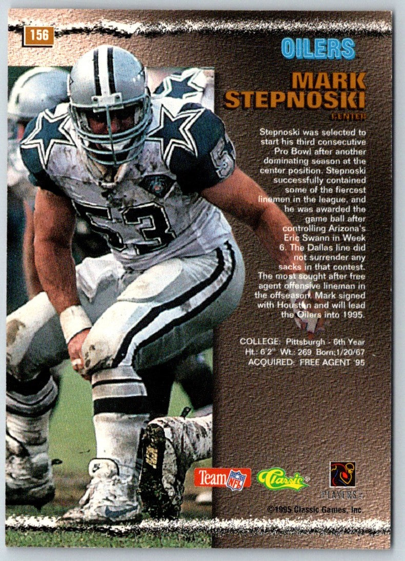 1995 Pro Line Mark Stepnoski