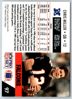 1991 Pro Set Chris Miller #97