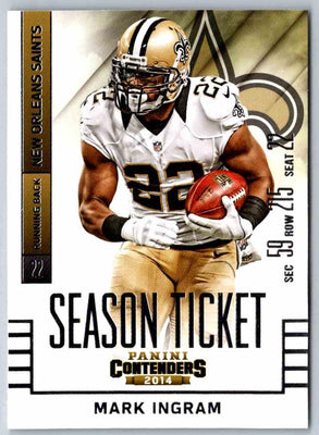 2014 Contenders Mark Ingram #85