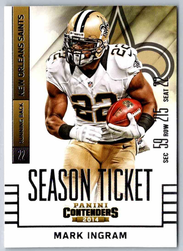 2014 Contenders Mark Ingram #85