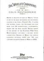 2012 Topps Allen & Ginter Colin Montgomerie #55