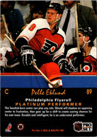 1991 Pro Set Platinum Pelle Eklund #89