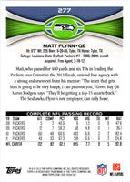 2012 Topps Matt Flynn #277