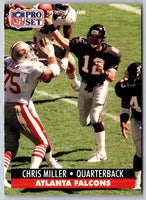 1991 Pro Set Chris Miller #97