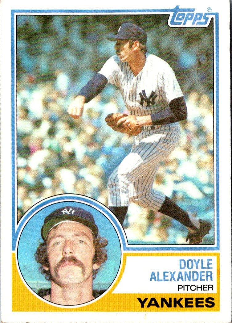 1983 Topps Doyle Alexander