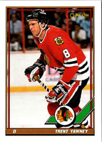 1991 O-Pee-Chee Trent Yawney #255