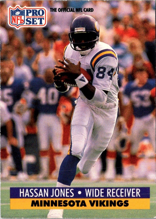 1991 Pro Set Spanish Hassan Jones #139