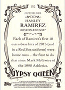 2016 Topps Gypsy Queen Hanley Ramirez