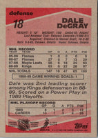 1989 Topps Dale DeGray #18 Rookie
