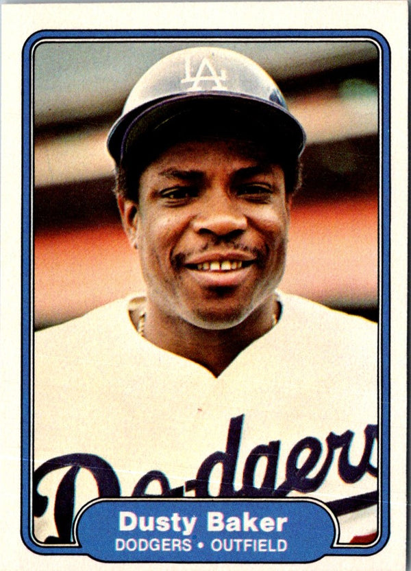 1982 Fleer Dusty Baker #1