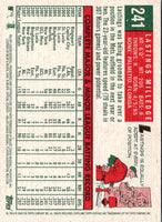 2008 Topps Heritage Lastings Milledge #241