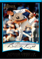 2001 Bowman Draft Picks & Prospects Brandon Knight #BDP57 Rookie