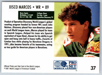 1991 Proset World League Xisco Marcos #37