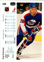 1990 Upper Deck Greg Paslawski #239