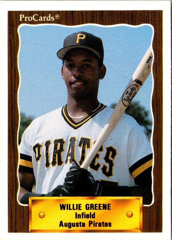 1990 CMC Willie Greene #849