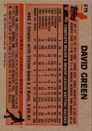 1983 Topps David Green