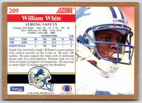 1991 Score William White #209