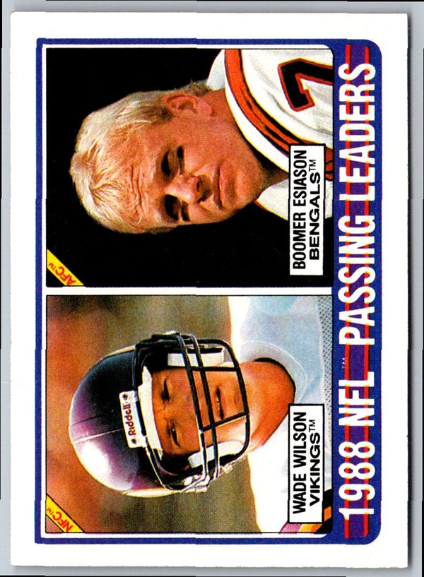 1989 Topps American/UK Boomer Esiason #32
