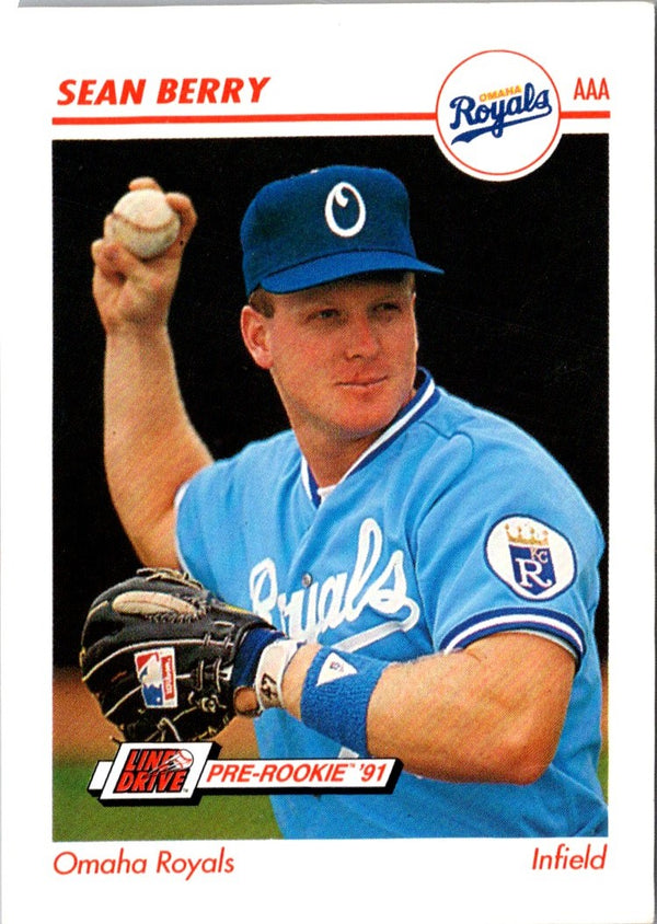1991 Line Drive AAA Sean Berry #326