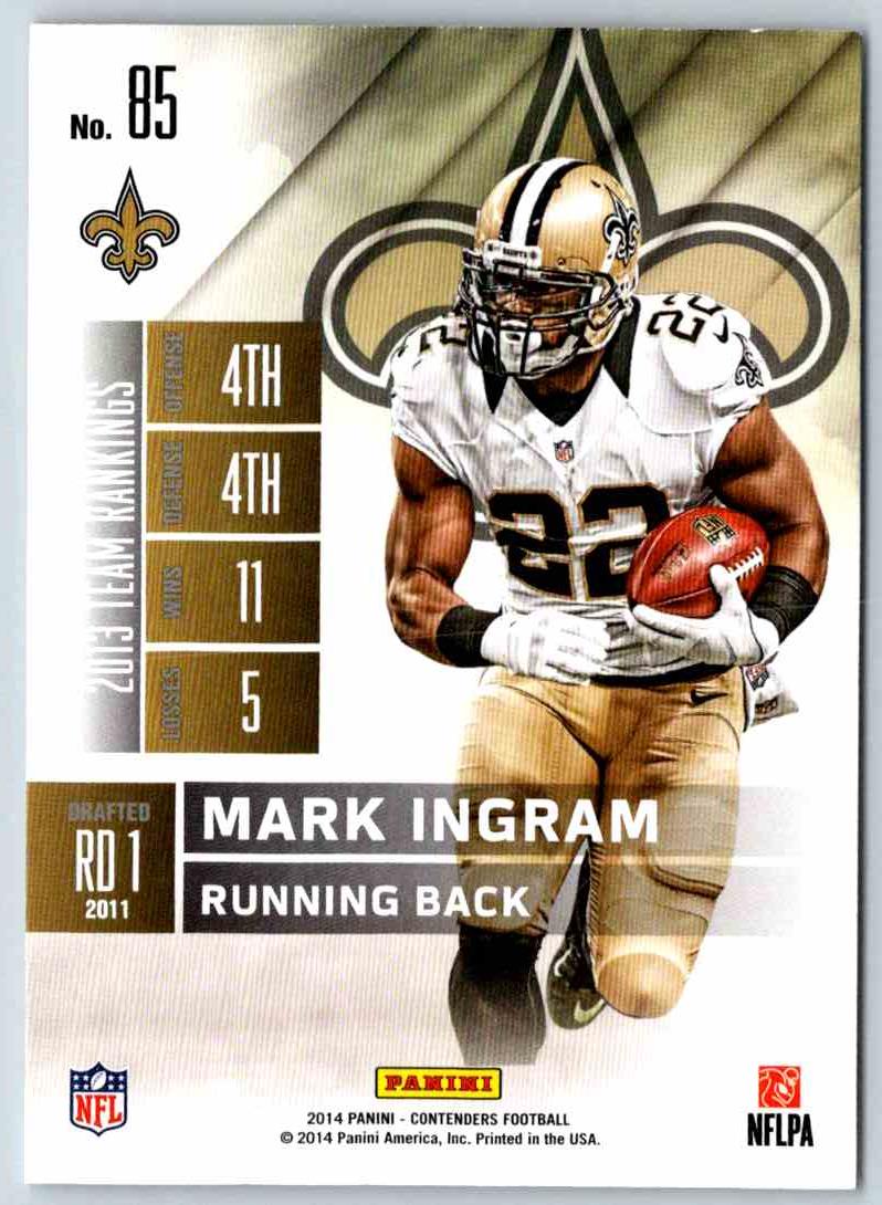 2014 Contenders Mark Ingram