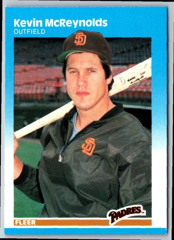 1987 Fleer Kevin McReynolds #425