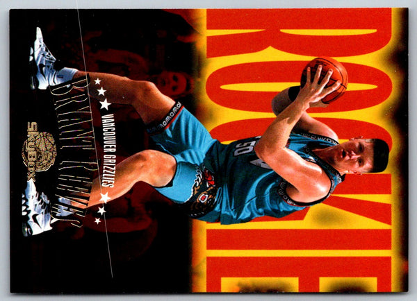 1996 SkyBox Premium NBA Pick-Up Game Sweepstakes Stickers Vancouver Grizzlies #28
