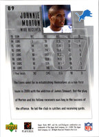 2001 Upper Deck MVP Johnnie Morton #89