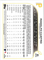 2022 Topps 1st Edition Rodolfo Castro #85 Rookie