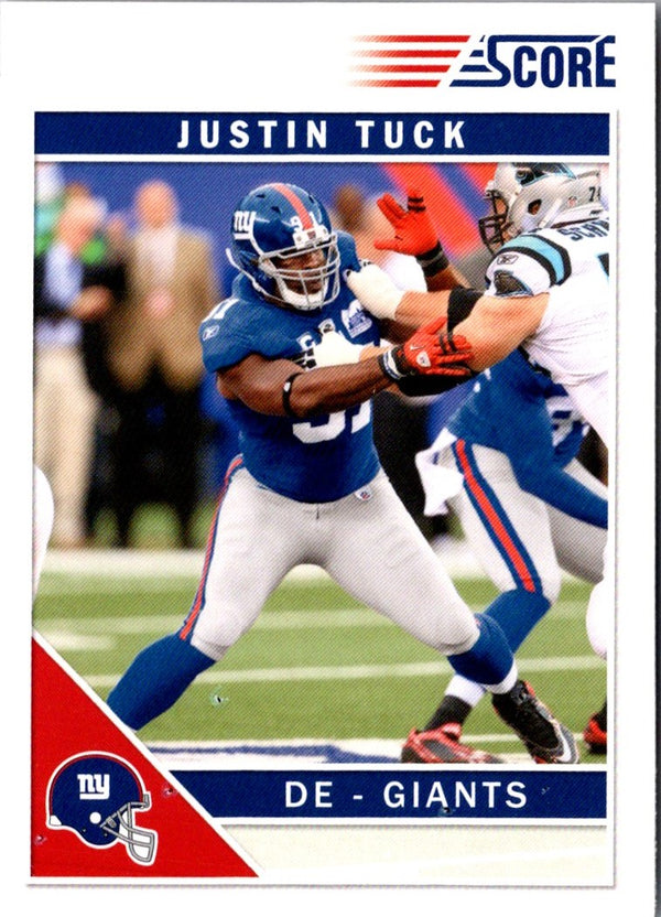 2011 Score Justin Tuck #192