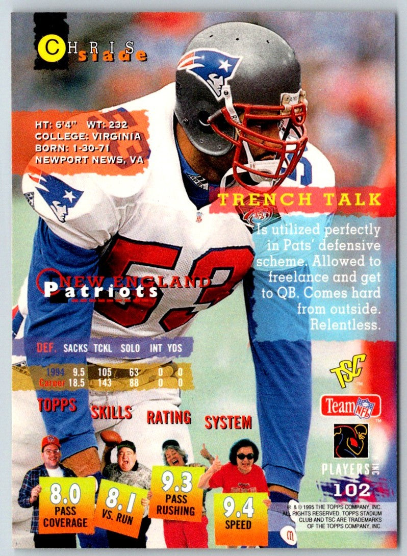 1995 Stadium Club Chris Slade