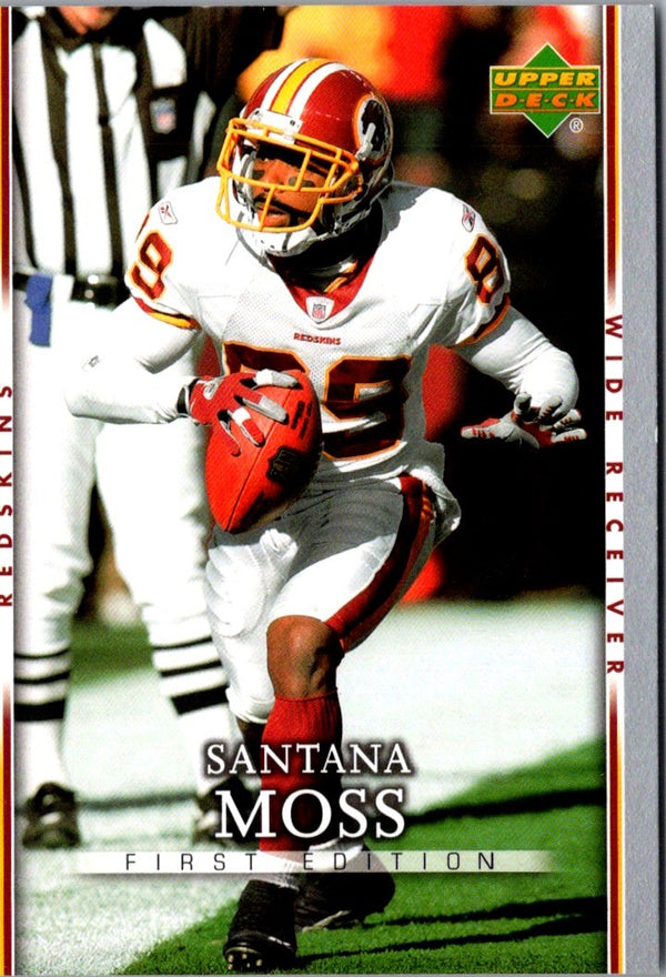 2007 Upper Deck First Edition Santana Moss #99