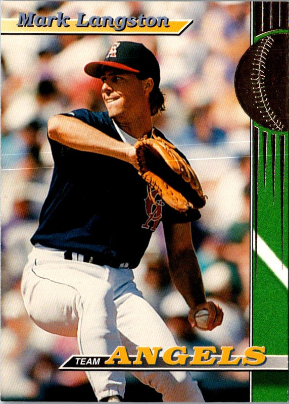 1993 Stadium Club California Angels Mark Langston #4