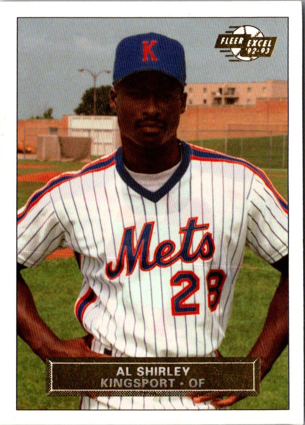 1992 Fleer Excel Al Shirley #79