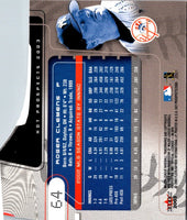2003 Fleer Hot Prospects Roger Clemens #64