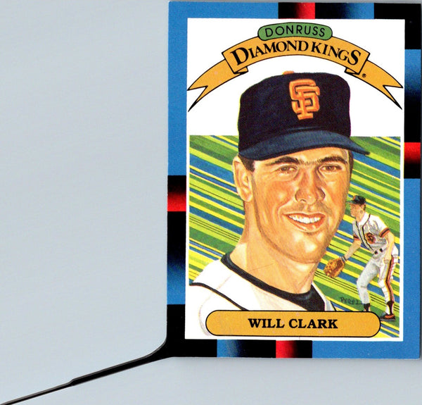 1988 Diamond Kings Will Clark #21